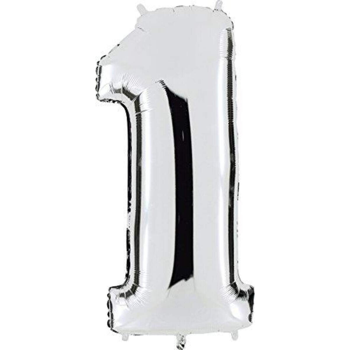 amscan Folienballon Zahl 1