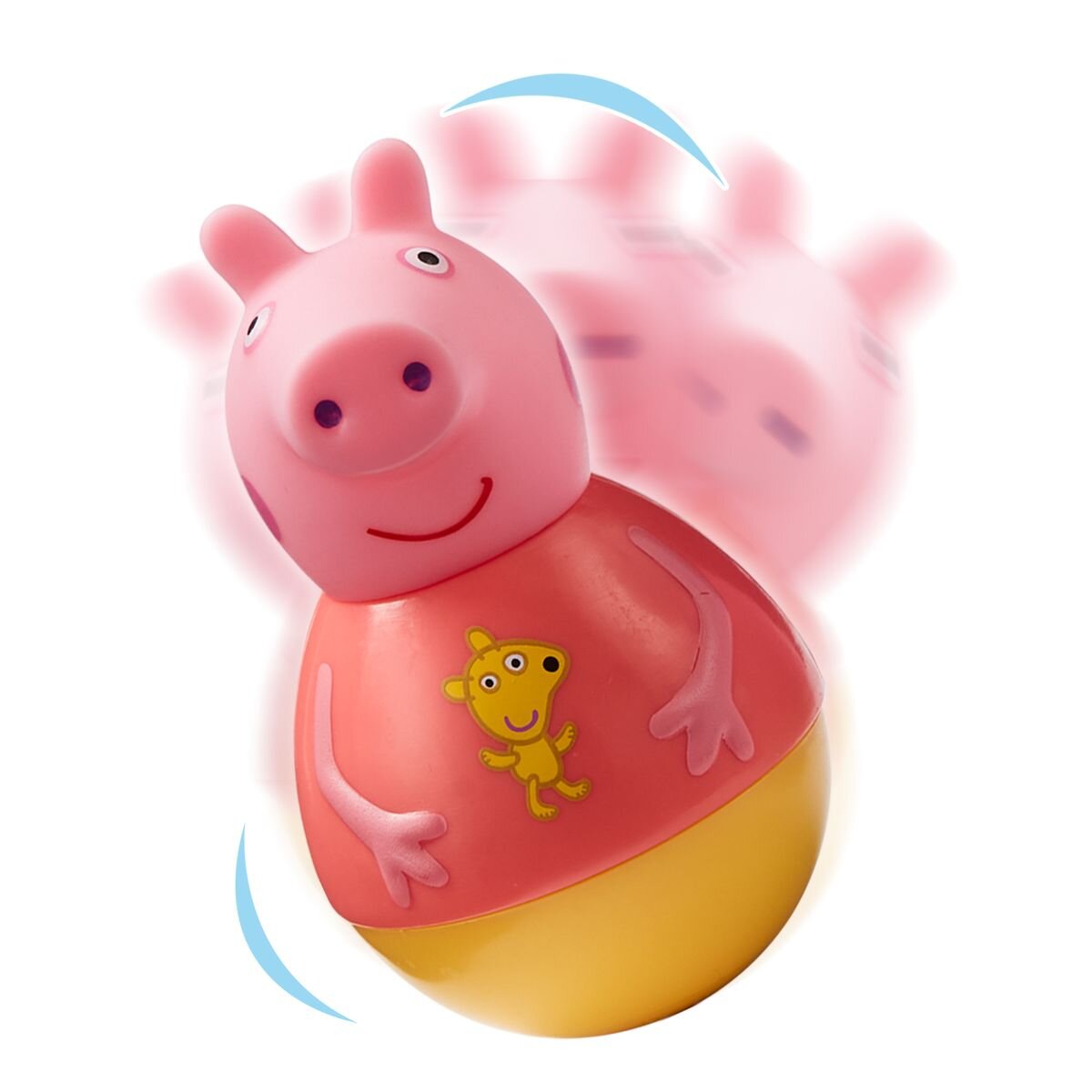 Boti Peppa Pig Weebles Figuren, 1 Stück, 8-fach sortiert