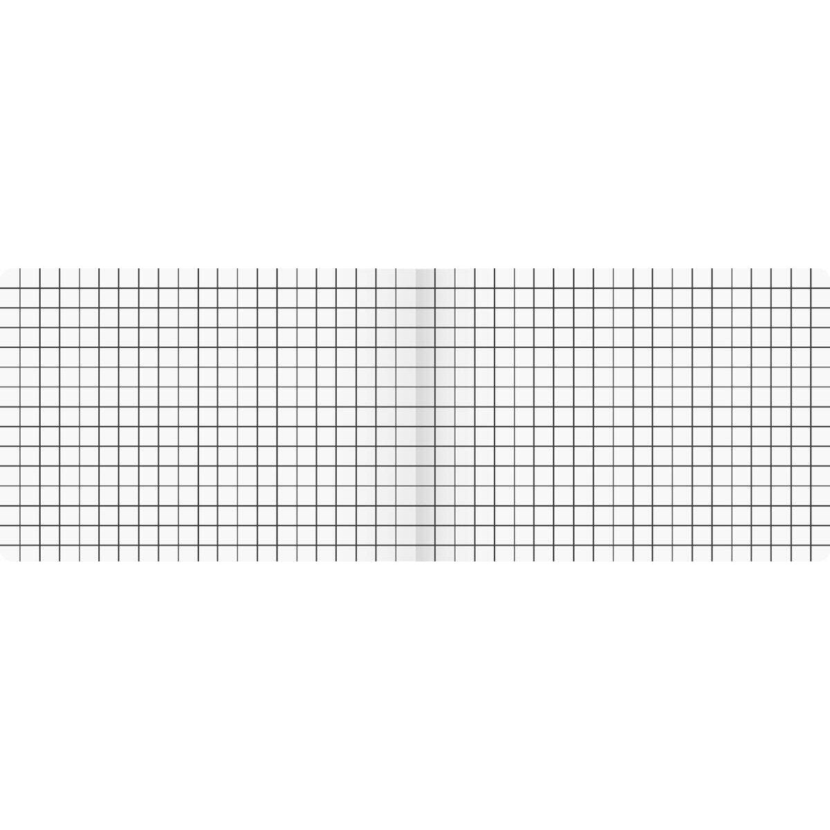 BRUNNEN Schulheft A5 quer, kariert, Lineatur R, 16 Blatt