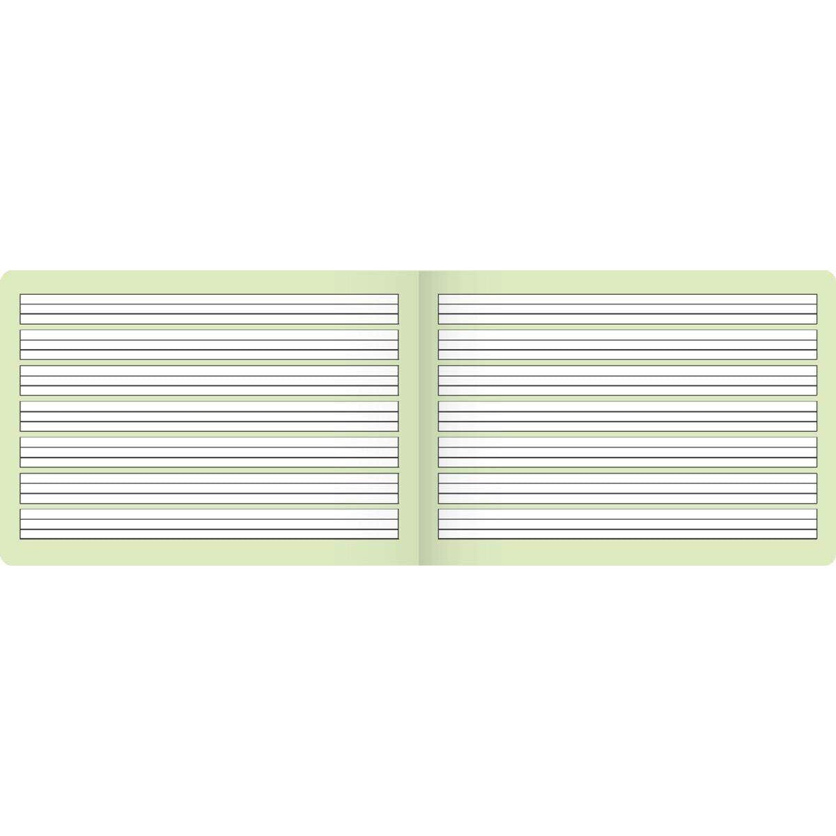 BRUNNEN Schulheft A5 quer, liniert, Lineatur 1Q, 16 Blatt