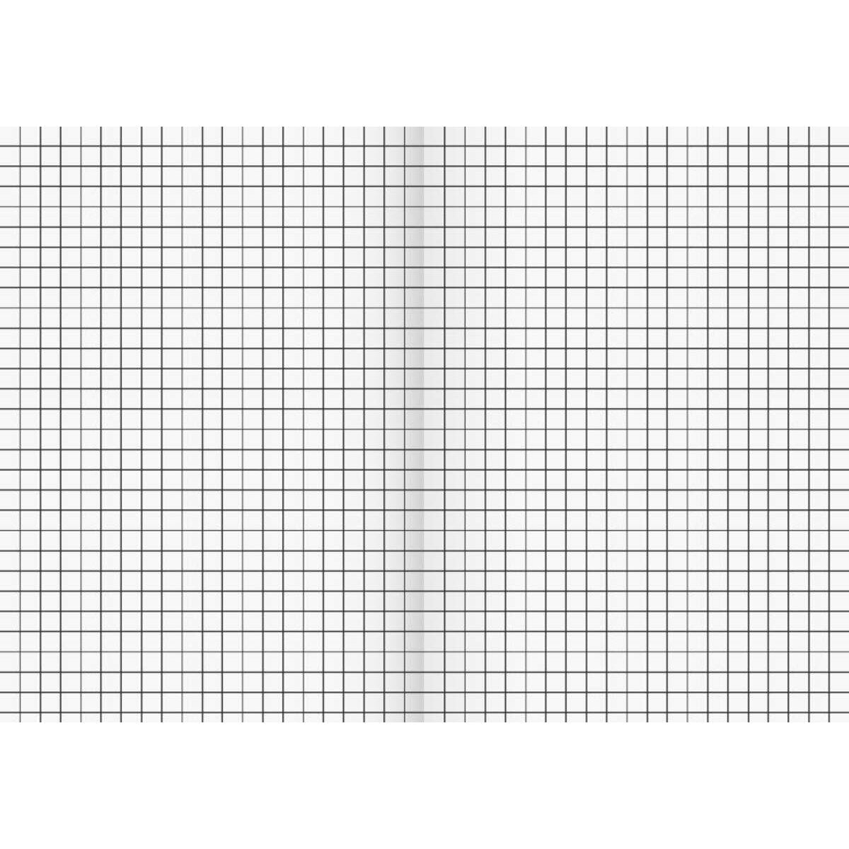 BRUNNEN Schulheft A6, kariert, Lineatur 52, 24 Blatt
