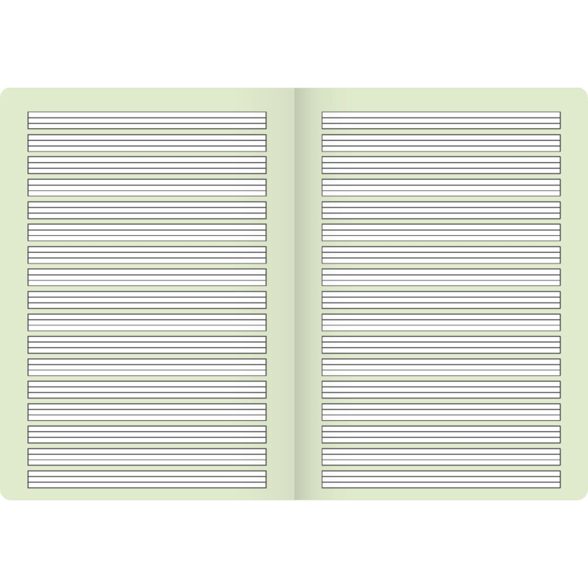 BRUNNEN Schulheft Young Vivendi A4, liniert, Liniatur 2, 16 Blatt
