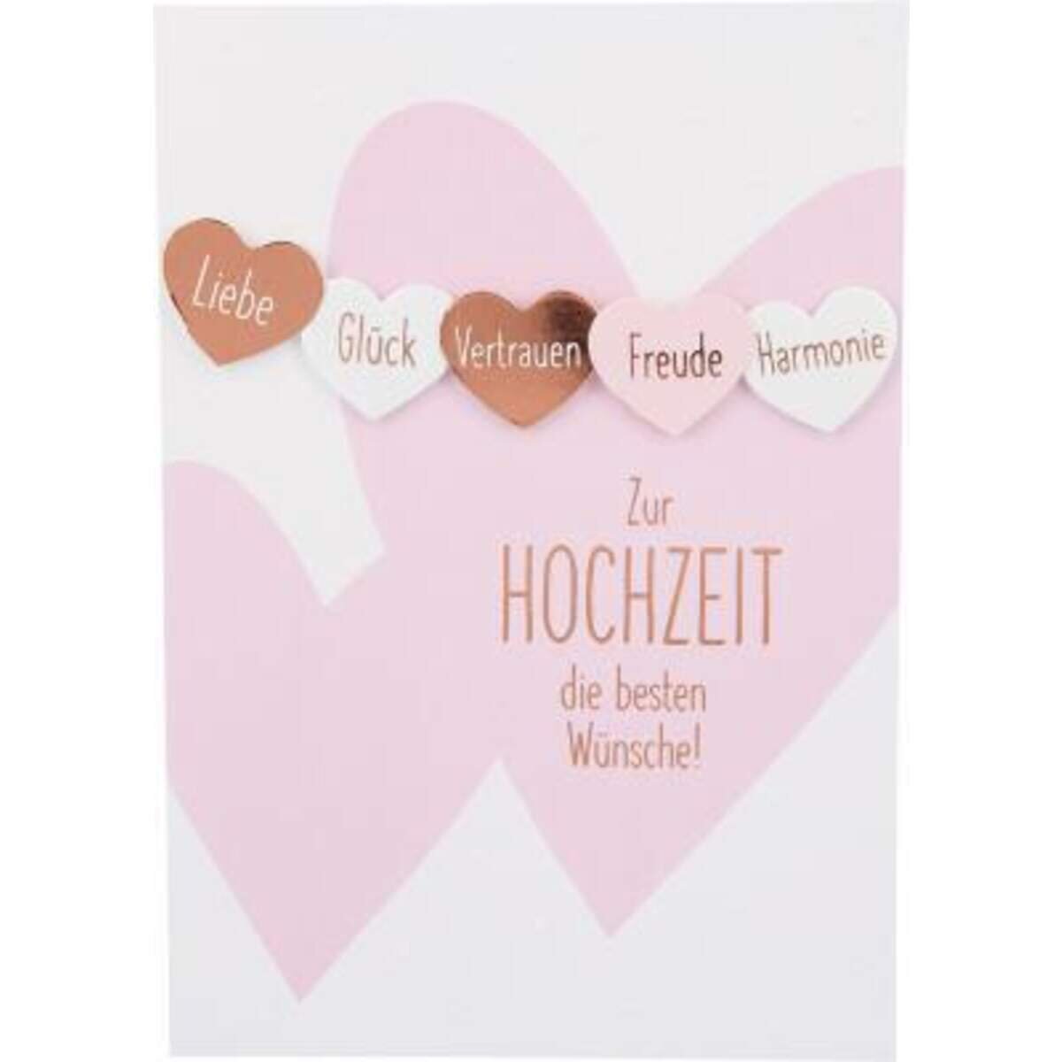 Depesche KK Klappkarten zur Hochzeit - Vier Jahreszeiten, 1 Stück, sortiert