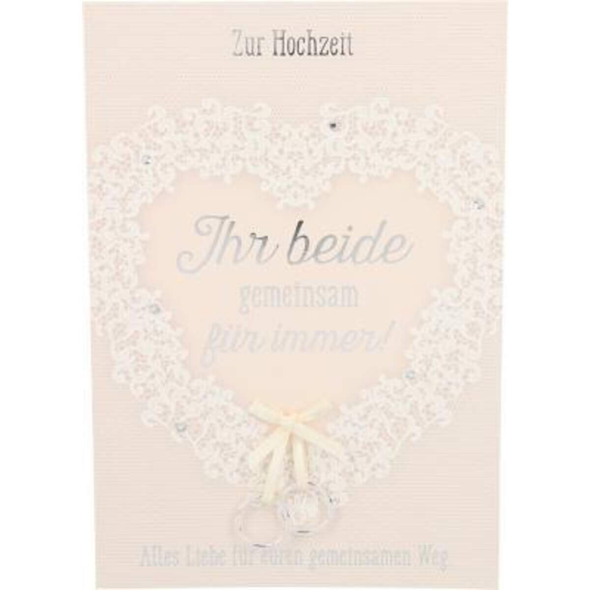 Depesche KK Klappkarten zur Hochzeit - Vier Jahreszeiten, 1 Stück, sortiert