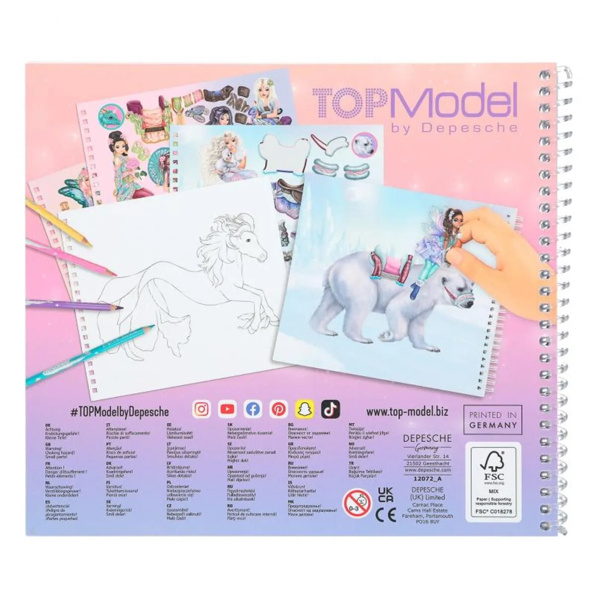 Depesche Create your TOPModel Fantasy Friend ICEWORLD