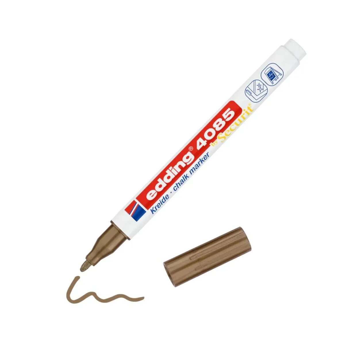 edding 4085 Kreidemarker, 1 - 2 mm, kupfer