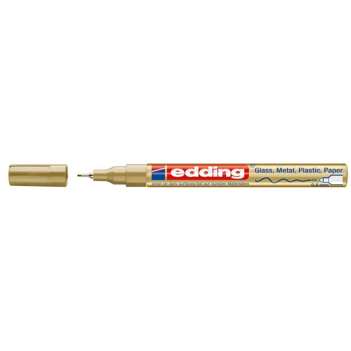 edding 780 Glanzlackmarker, 0.8mm, gold