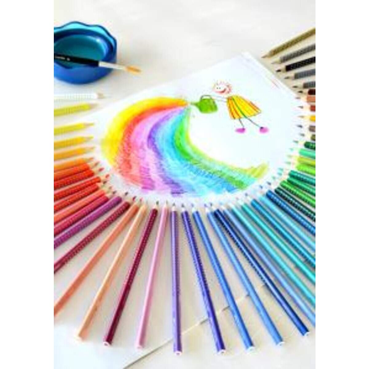 Faber-Castell Buntstift Colour GRIP 24er Kartonetui