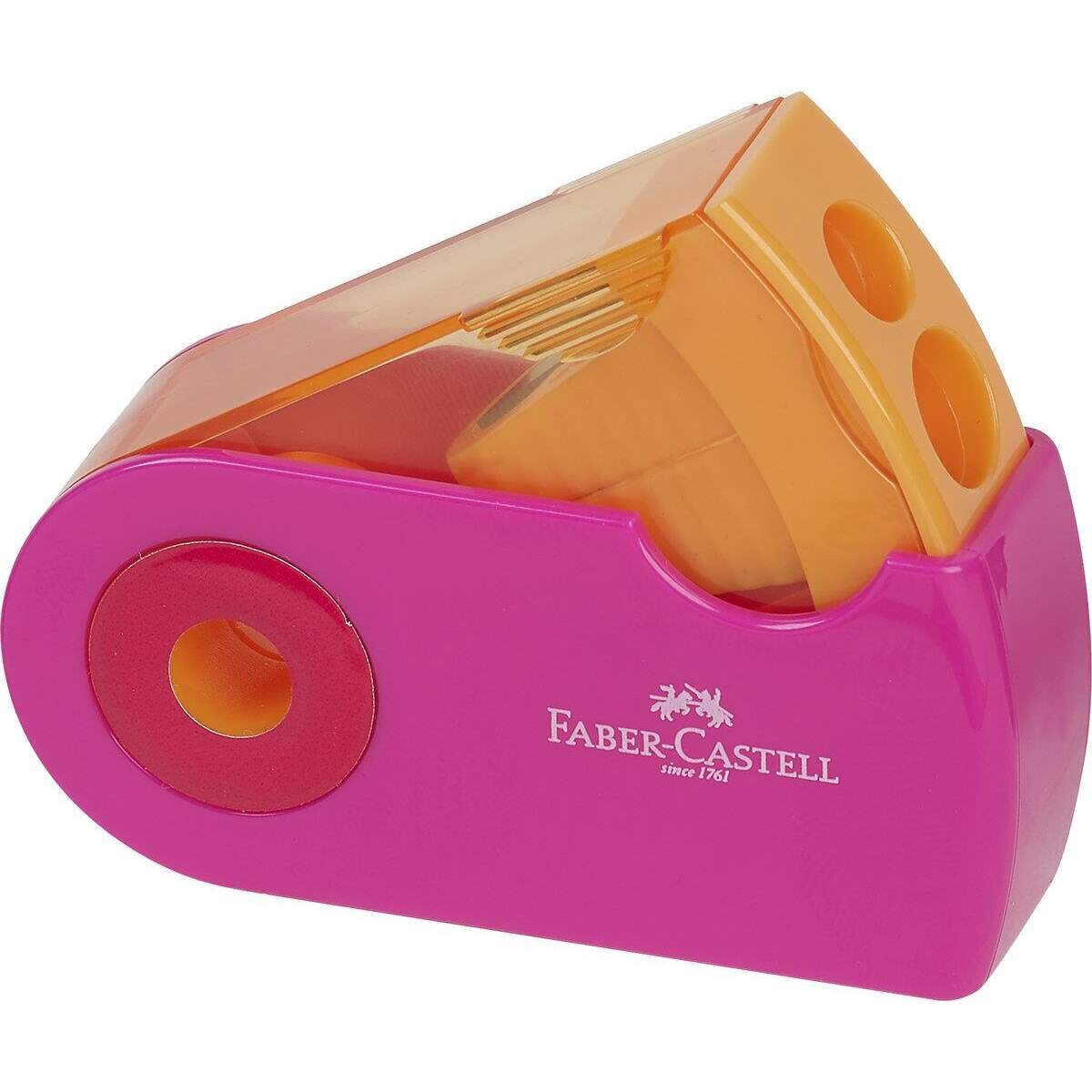 Faber-Castell Doppelspitzdose Sleeve Trend, sortiert