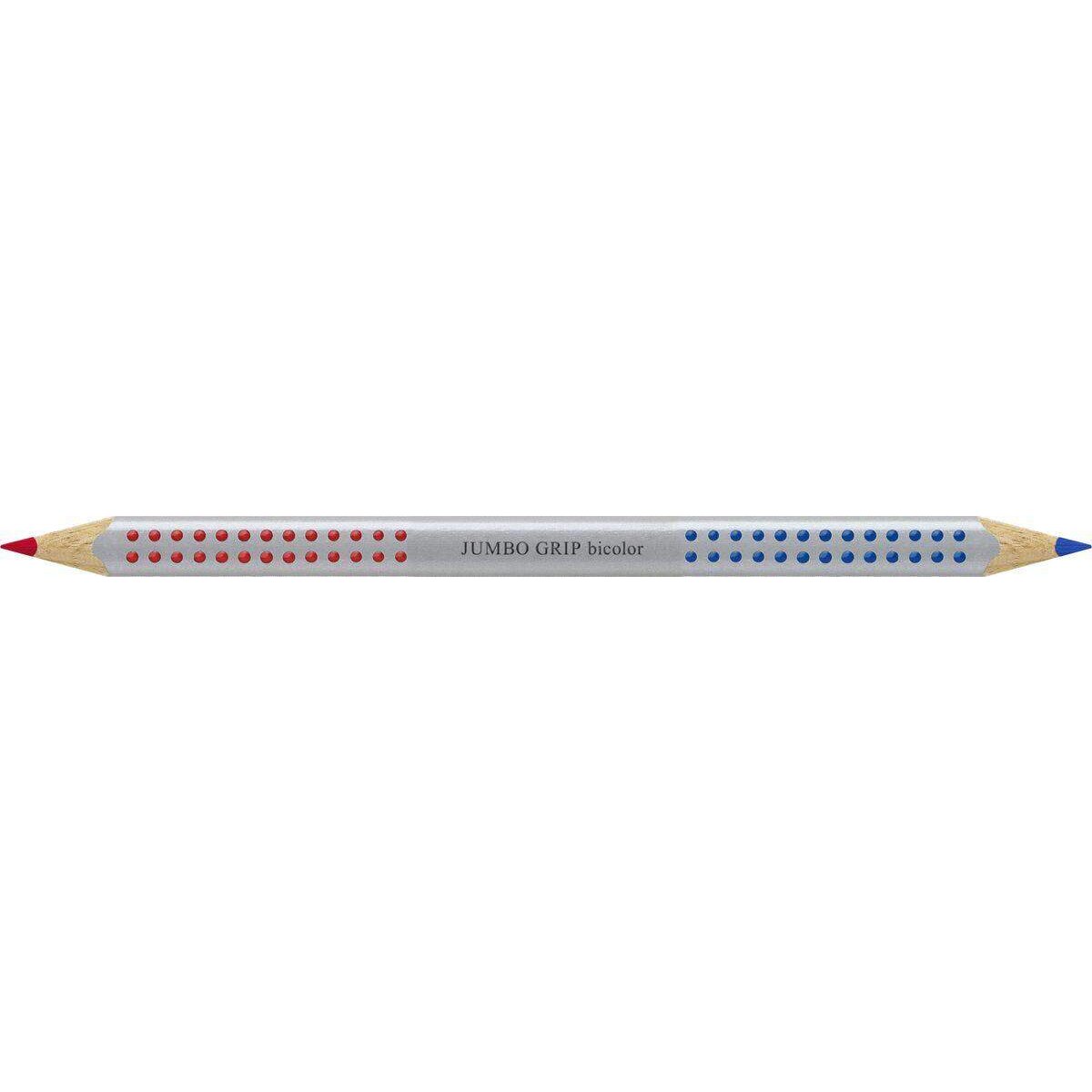 Faber-Castell Jumbo Grip Silbentrennstift, rot/blau