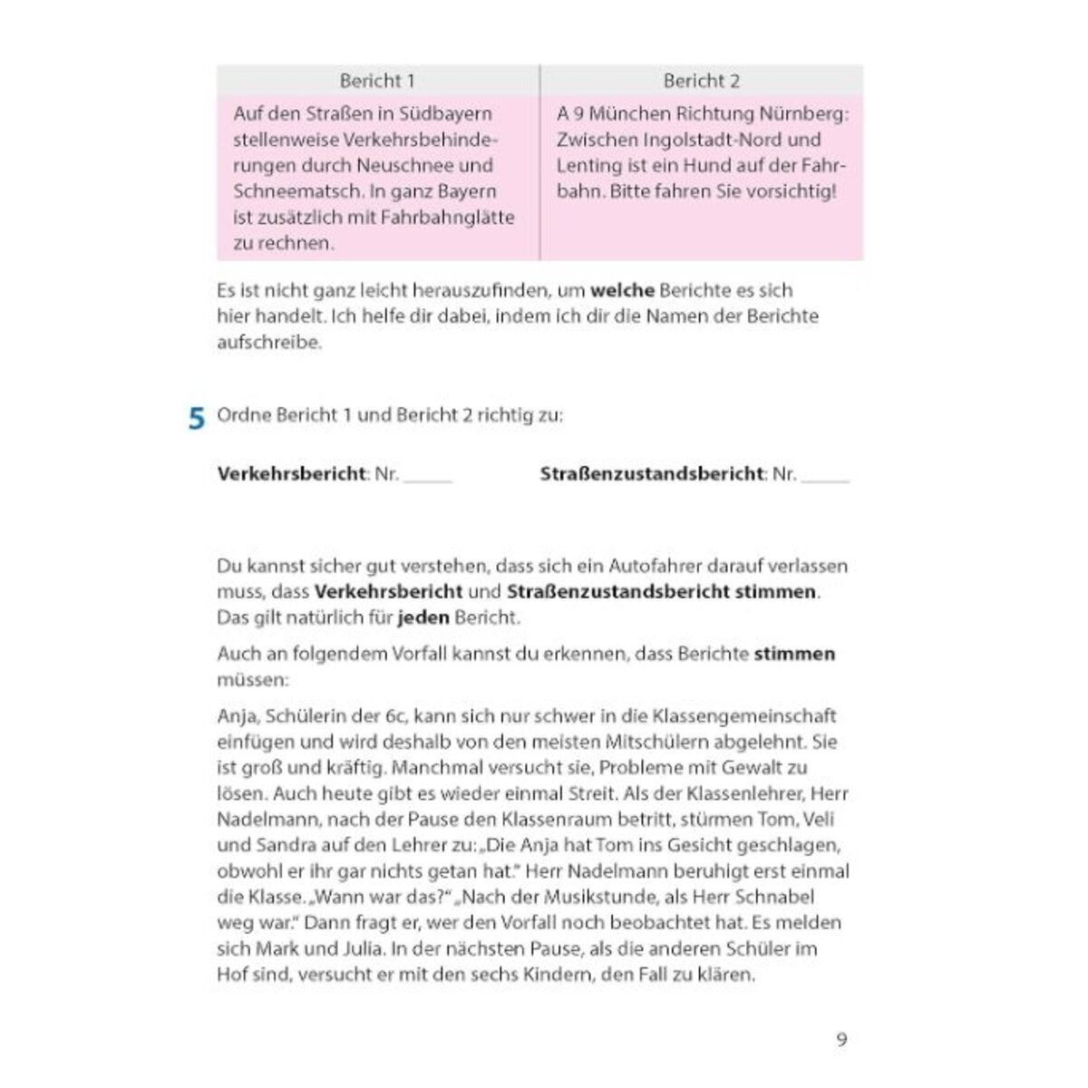 Hauschka Verlag Bericht. Aufsatz 5.-7. Klasse