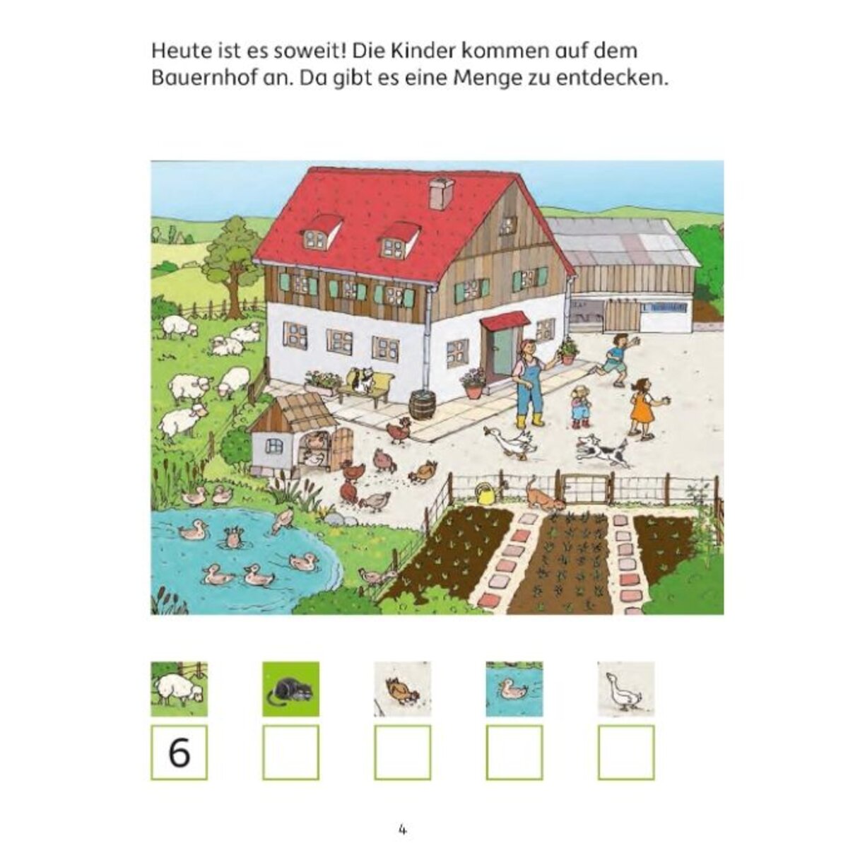 Hauschka Verlag Mathe auf dem Bauernhof 1. Klasse