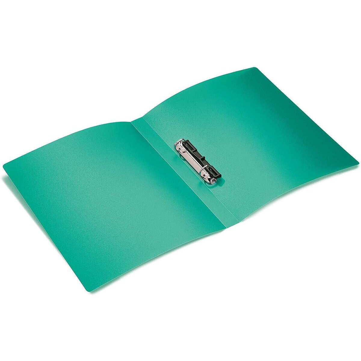 HERMA Ringbuch A4 transluzent türkis 2 Ringe 2,5cm