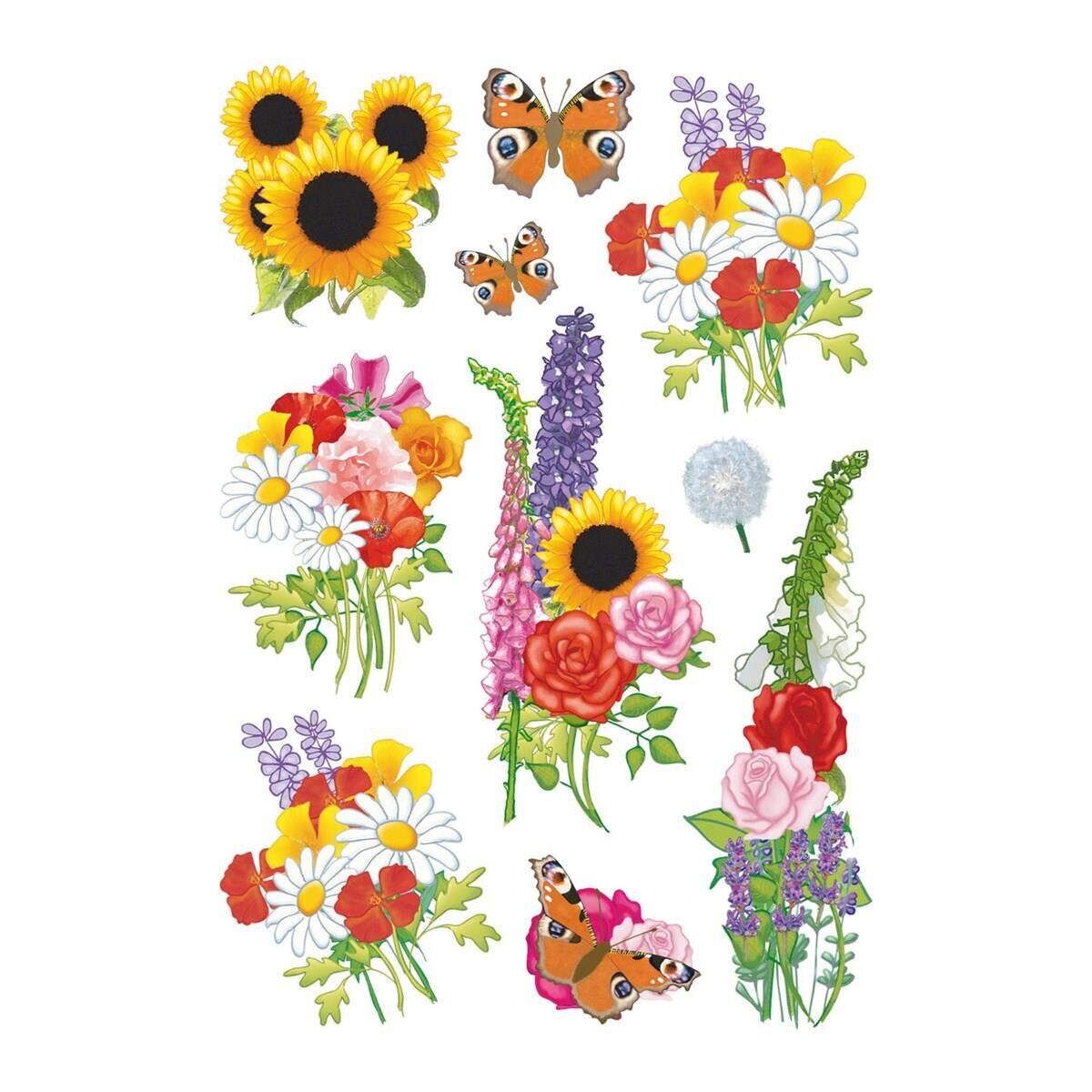 HERMA Sticker Moderne Blumen
