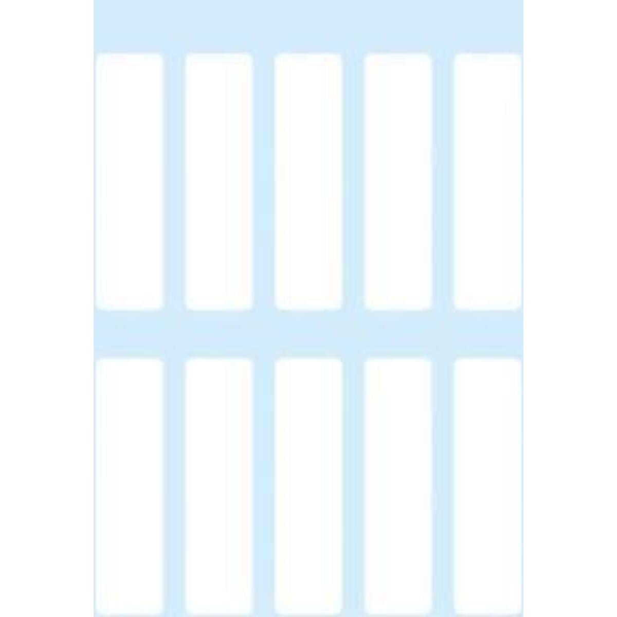 HERMA Vielzwecketiketten, weiß, ca. 13 x 50 mm, 70 Stück