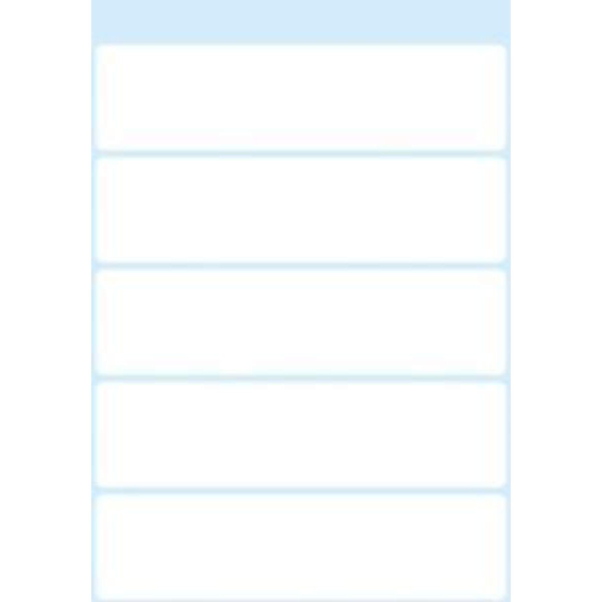 HERMA Vielzwecketiketten, weiß, ca. 21 x 82 mm, 35 Stück