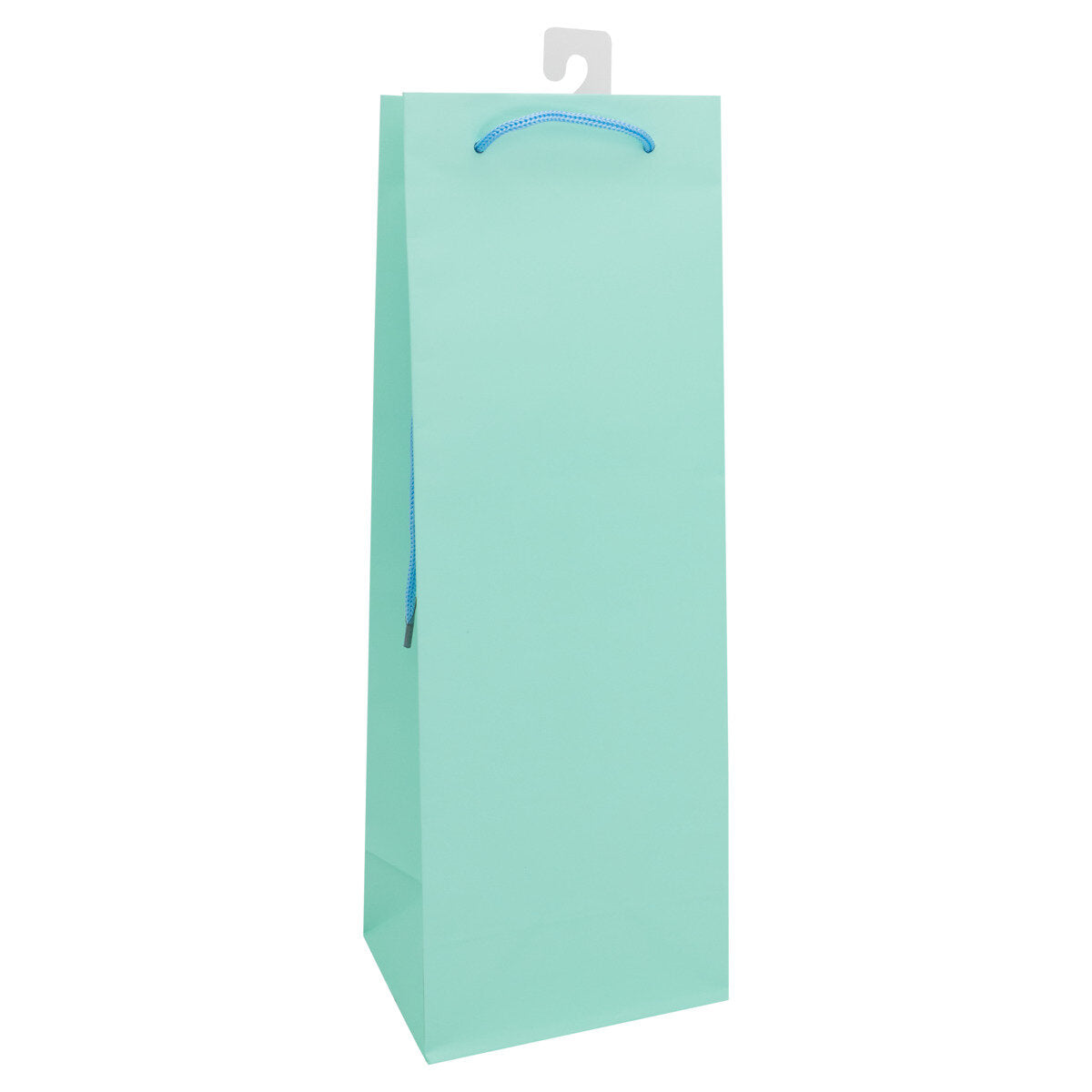 Idena Flaschentasche unifarben, 35x10x10cm, 1 Stück, 4-fach sortiert