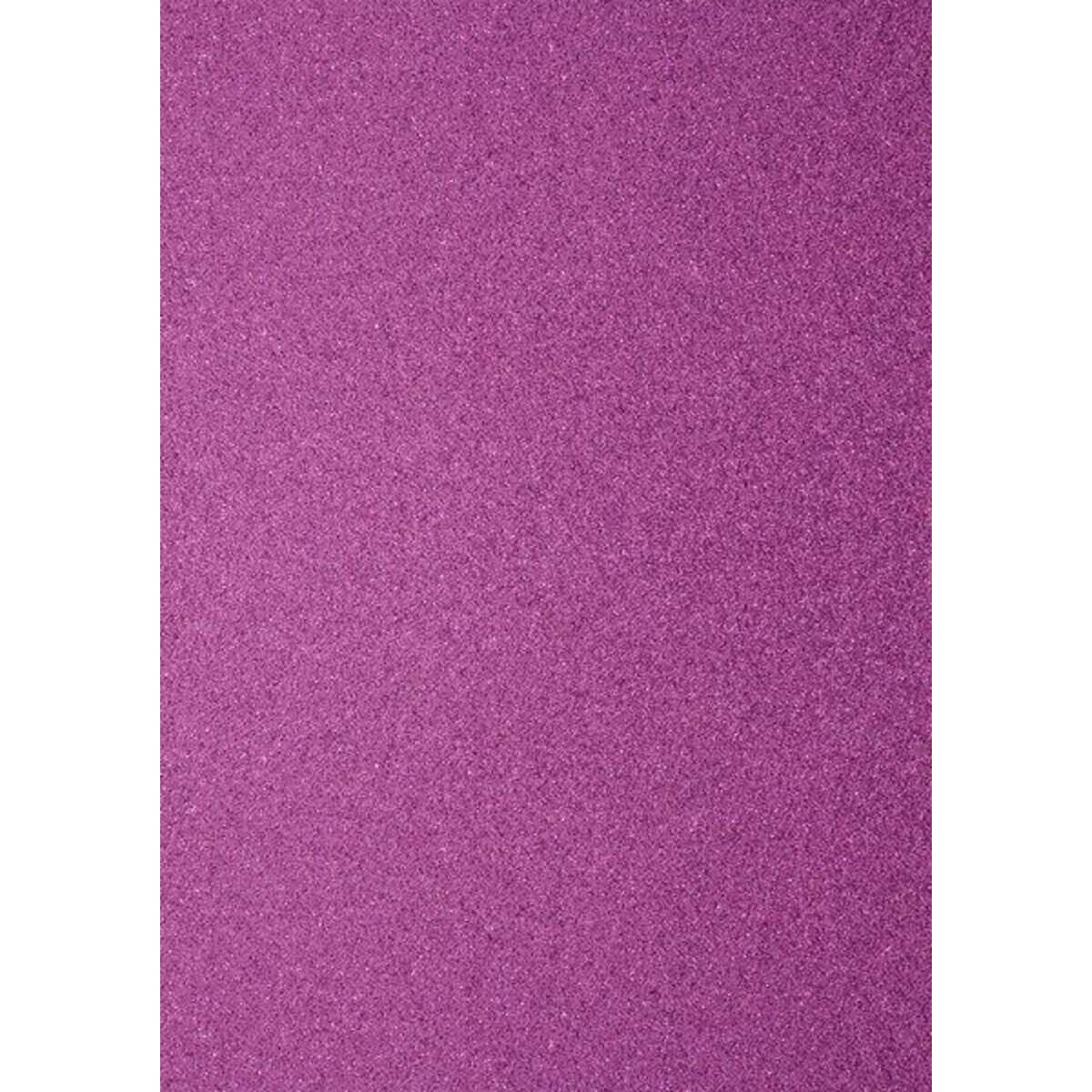 Knorr Prandell Glitterkarton, A4, 200g, fuchsia