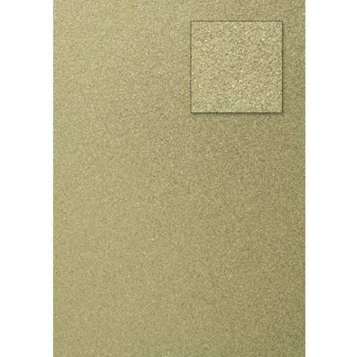 Knorr Prandell Glitterkarton, A4, 200g, gold