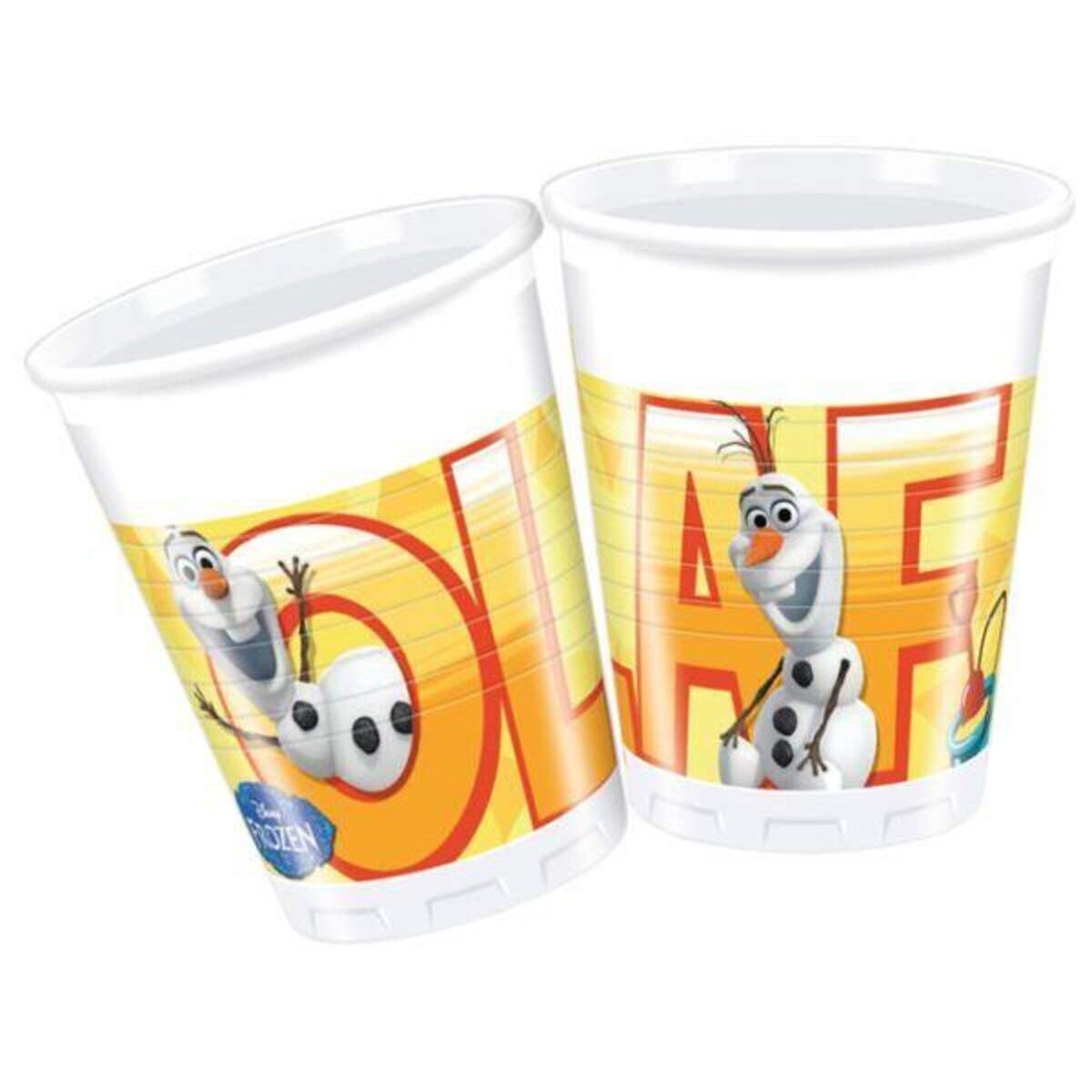 Procos Olaf Summer Partybecher, 200ml, 8 Stück