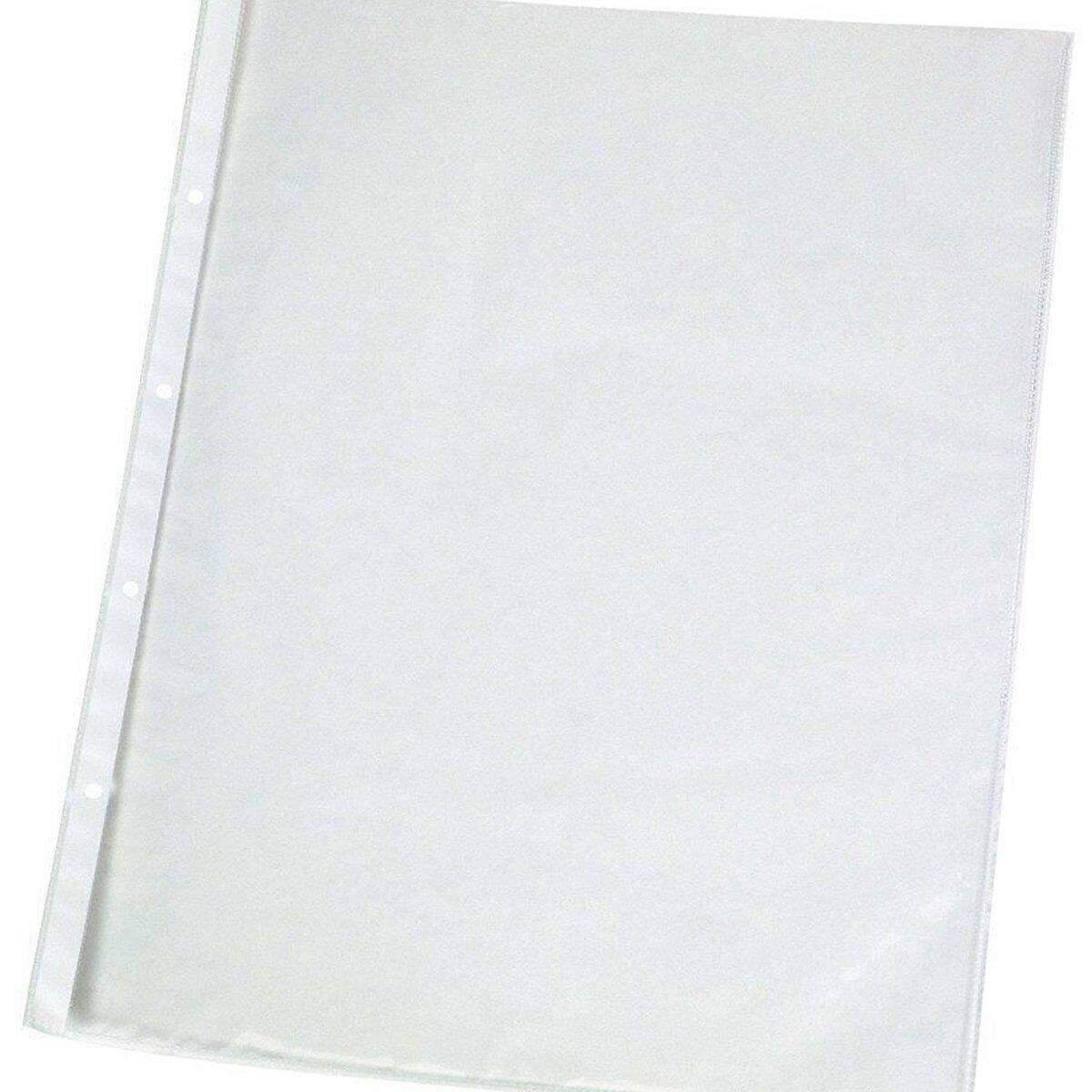 Q-Connect Prospekthüllen A4, Glas klar, 100er