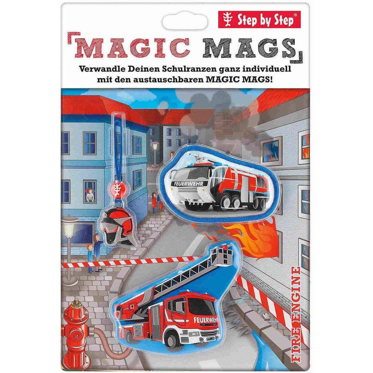 Step by Step MAGIC MAGS Fire Engine Brandon Set 3-teilig