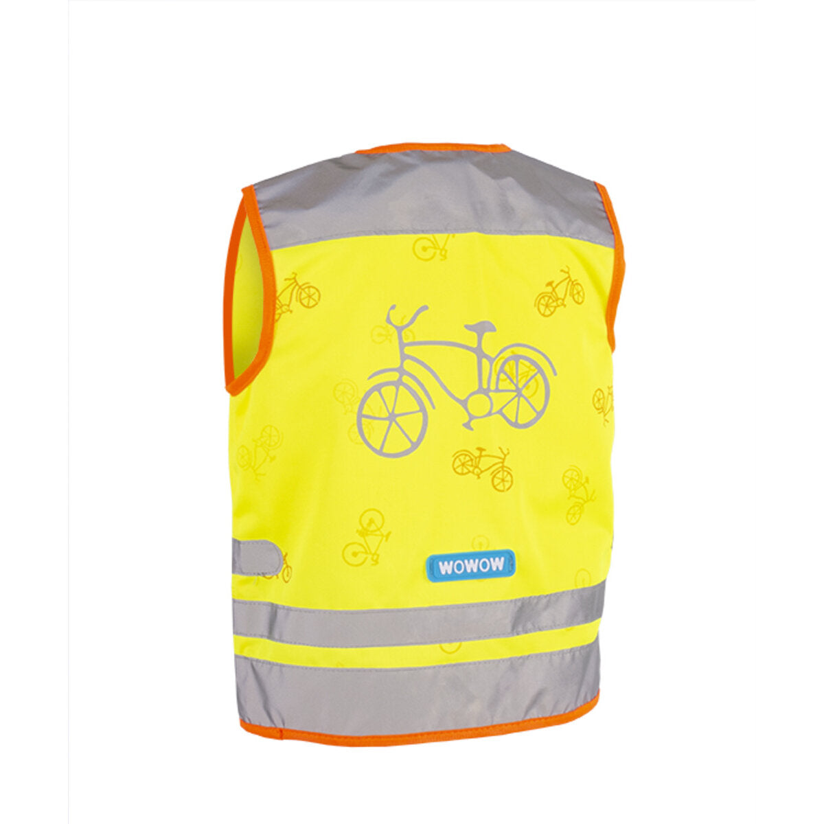 WOWOW Sicherheitsweste Nutty Jacket für Kinder gelb mit Refl.-Streifen - Größe: XS