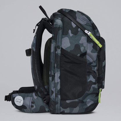 Beckmann Schulrucksackset Active Air FLX Set Camo Rex , 6-teilig