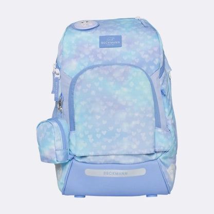 Beckmann Schulrucksackset Active Air FLX Set Unicorn Princess Ice Blue, 6-teilig