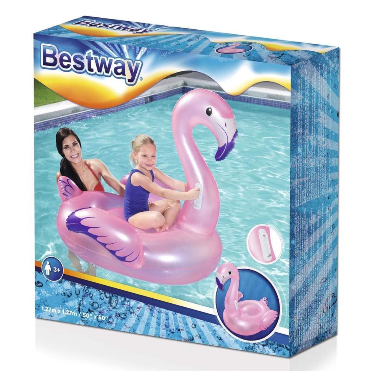 Bestway Schwimmtier Flamingo