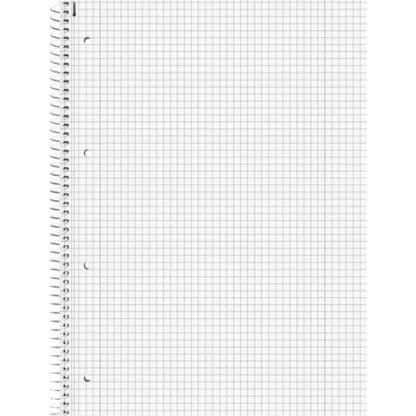 BRUNNEN Collegeblock Pastell, A4, kariert, Lineatur 28, 1 Stück, 2-fach sortiert
