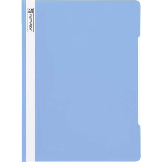 BRUNNEN Schnellhefter A4 aus PVC, hellblau