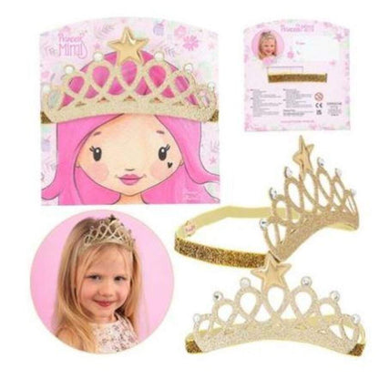 Depesche Princess Mimi Diadem Haarband, 1 Packung, 3-Fach sortiert