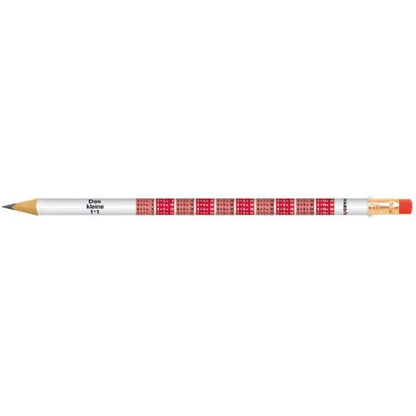 Eberhard Faber Bleistift rund mit Gummitip 1x1, sortiert