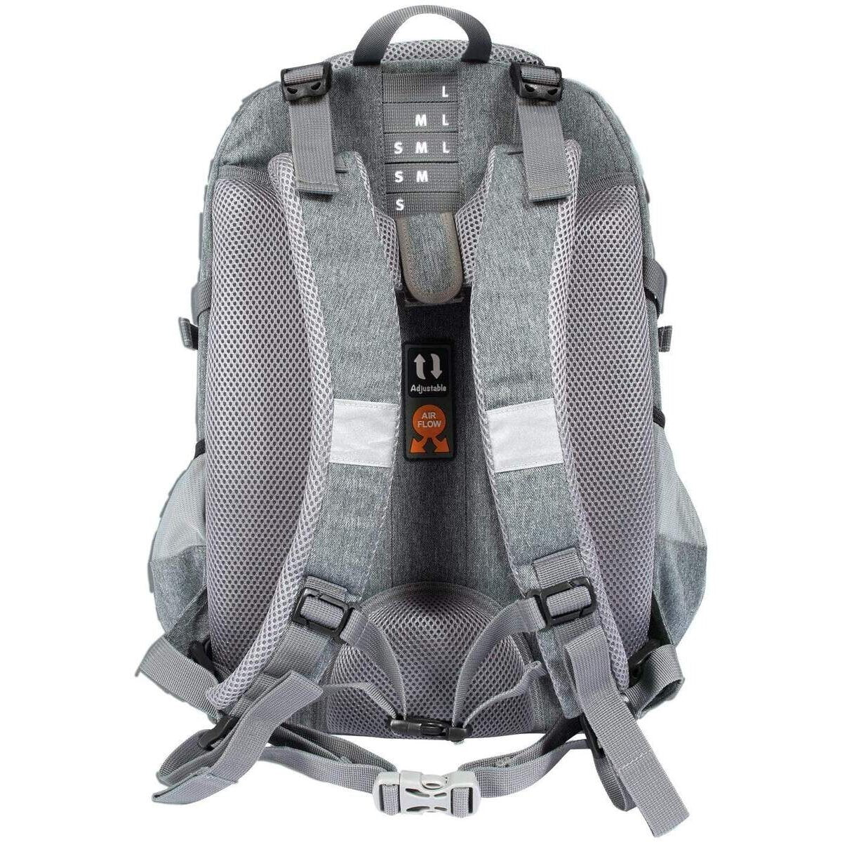 Eberhard Faber Schulrucksack X-Style grau schwarz, 30 Liter