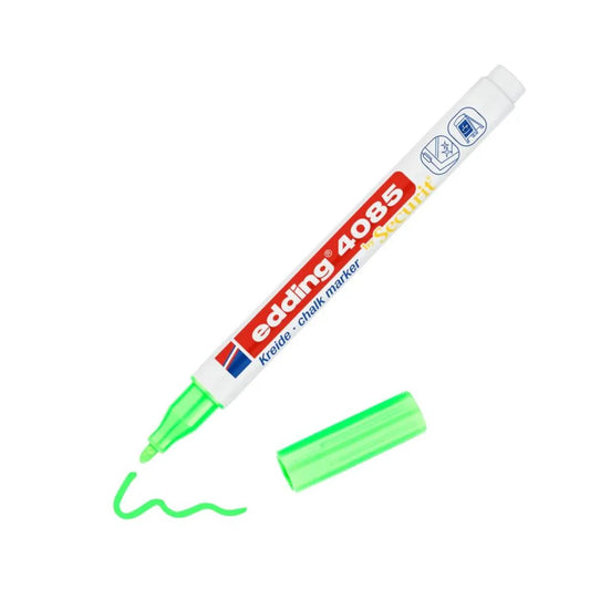 edding 4085 Kreidemarker, 1 - 2 mm, neongrün