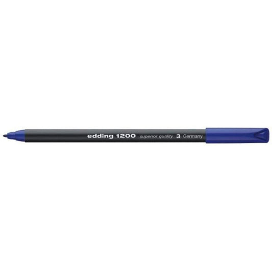 edding 1200 Fasermaler colourpen, 1mm, blau