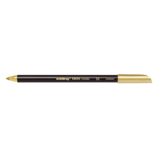 edding 1200m Fasermaler colourpen metallic, 1-3mm, gold