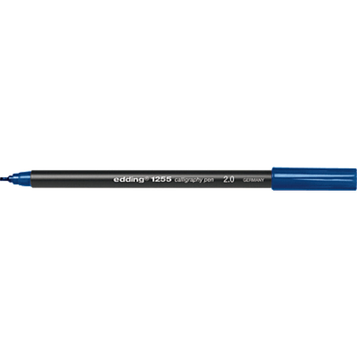 edding 1255 Calligraphy pen, 2mm stahlblau