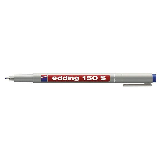 edding 150 Folienschreiber für OHP, S, blau, non-permanent, 0.3mm