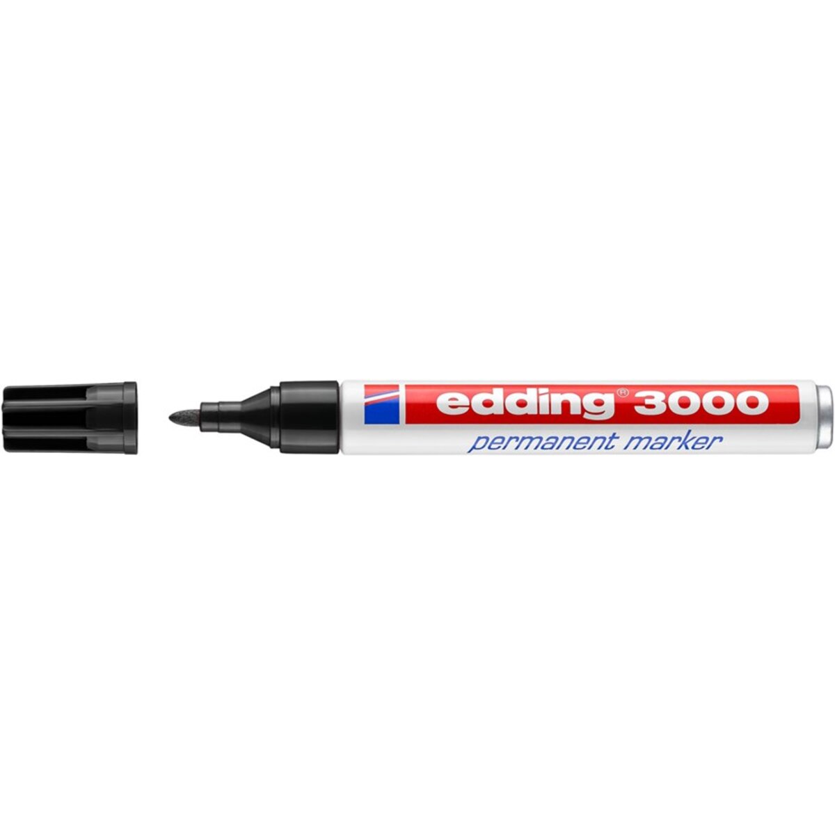 edding 3000 Permanentmarker, 1.5 - 3 mm, schwarz