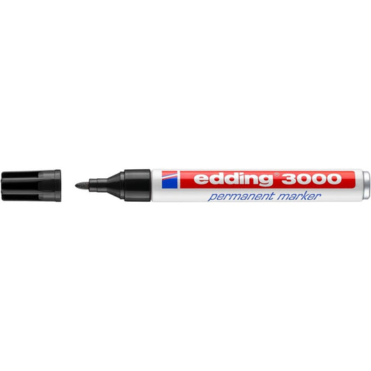 edding 3000 Permanentmarker, 1.5 - 3 mm, schwarz