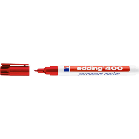 edding 400 Permanentmarker, 1mm, rot