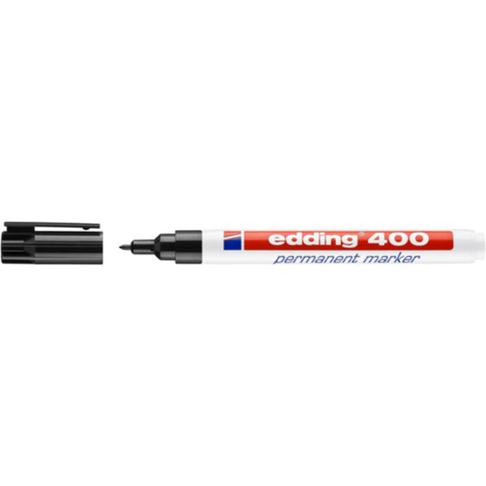 edding 400 Permanentmarker, 1mm, schwarz