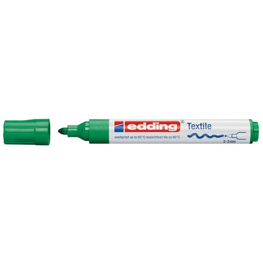 edding 4500 Textilmarker, 2-3mm, grün