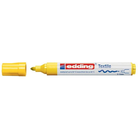 edding 4500 Textilmarker, 2-3mm, gelb