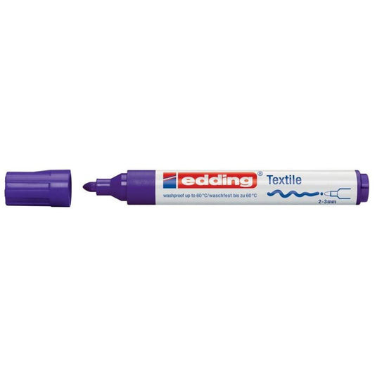 edding 4500 Textilmarker, 2-3mm, violett