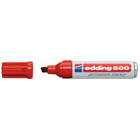 edding 500 Permanentmarker, 2-7mm, rot