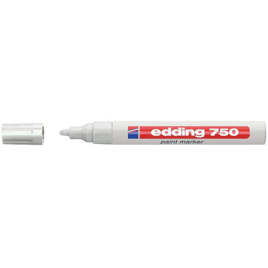 edding 750 Lackmarker, 2-4mm, weiß