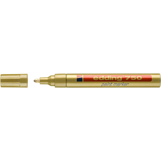 edding 750 Lackmarker, 2-4mm, gold